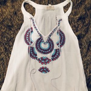 White Summer Tank Top